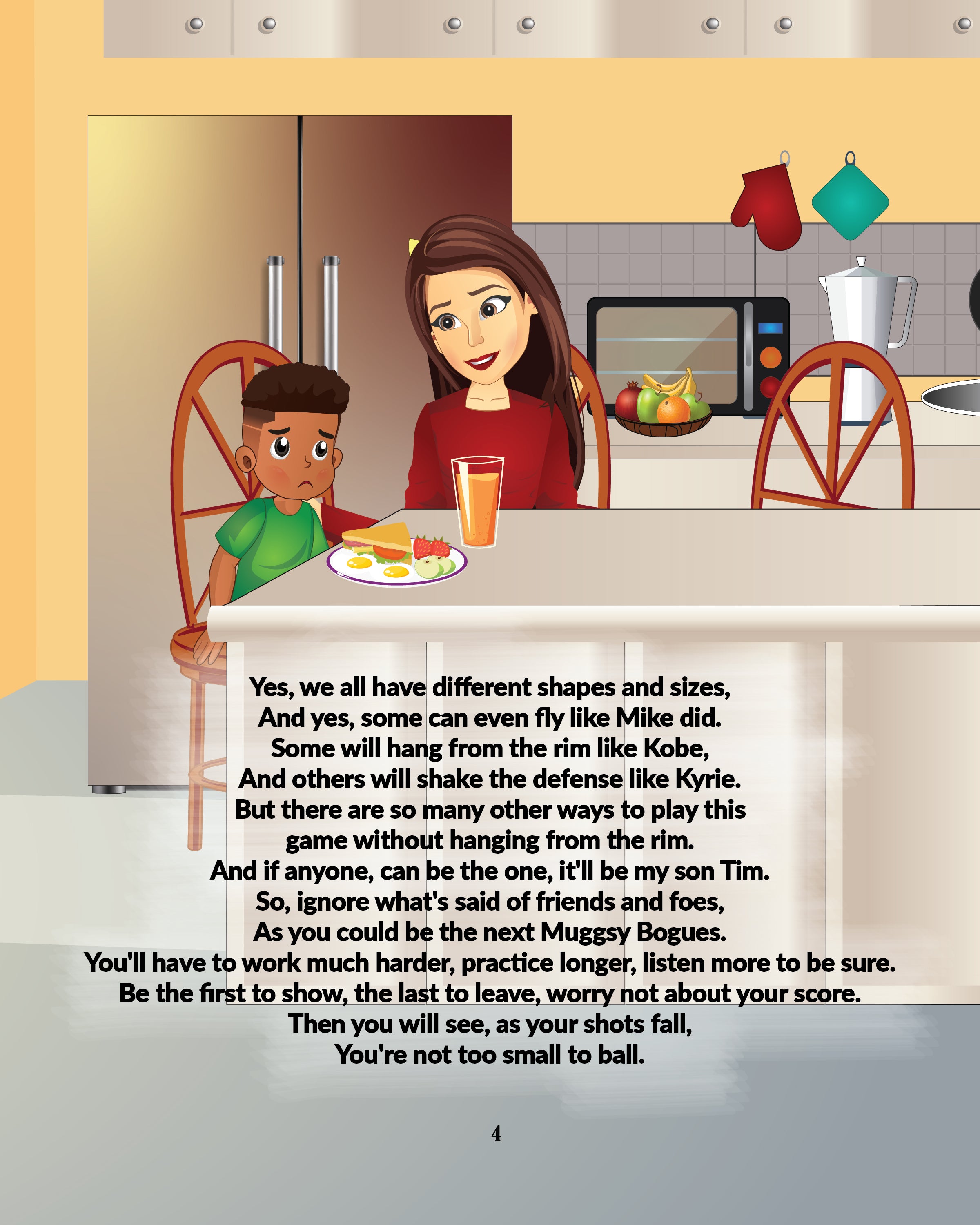 Not Too Small To Ball - Children's book