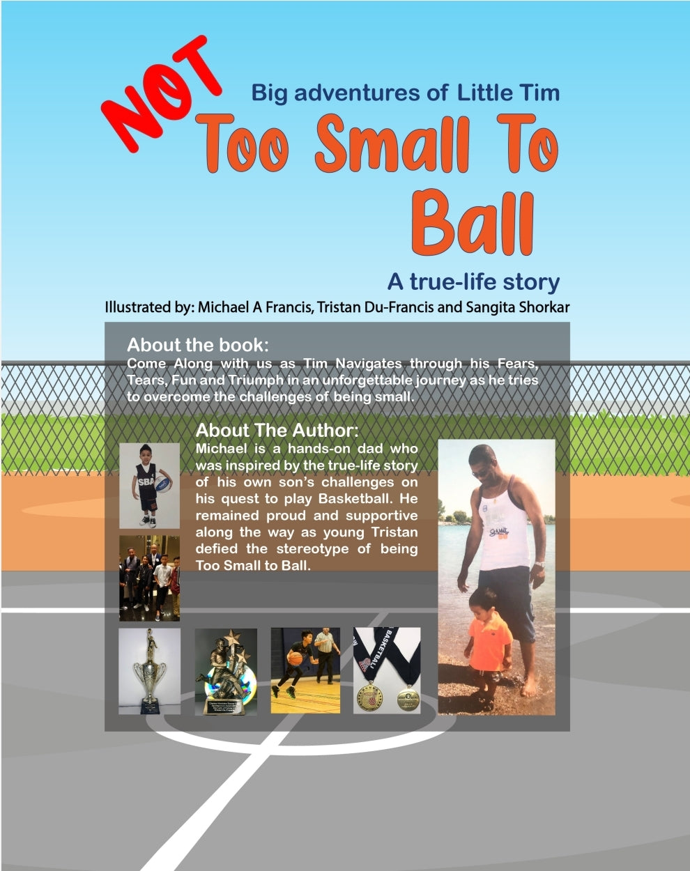 Not Too Small To Ball - Children's book