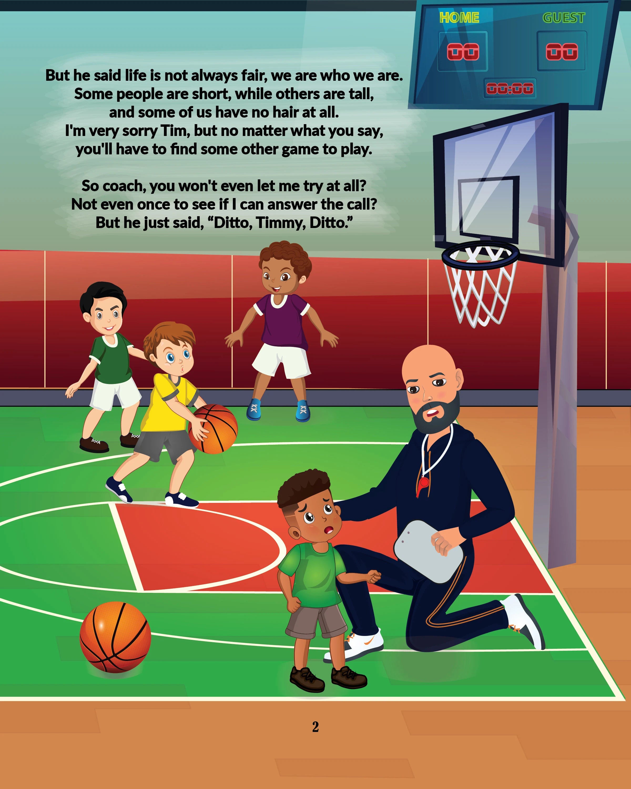 Not Too Small To Ball - Children's book